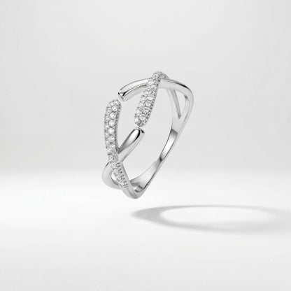 Silver Adjustable Arc Ring product image 1