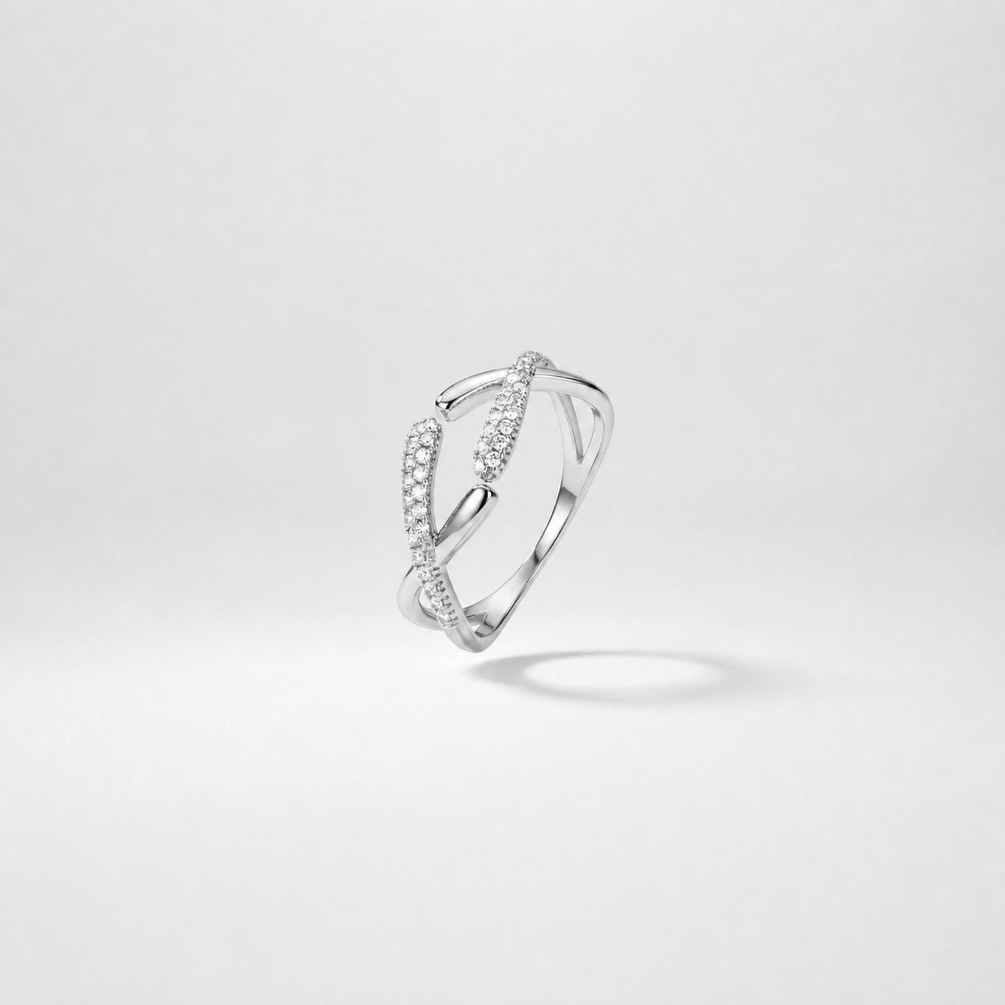 Silver Adjustable Arc Ring product image 6