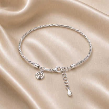 Silver Aria Twist Bracelet product image 7