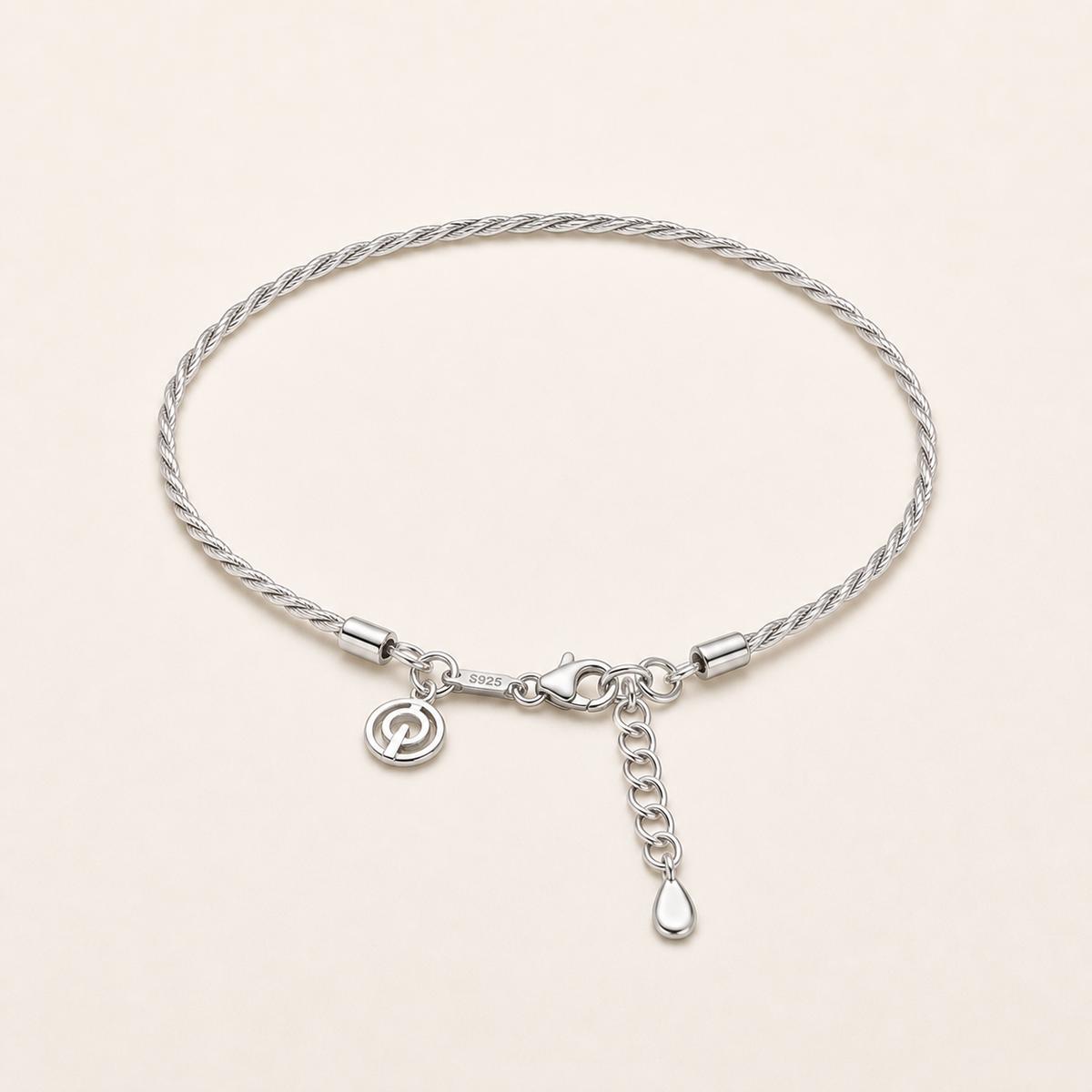 Silver Aria Twist Bracelet product image 1