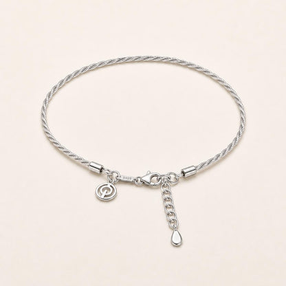 Silver Aria Twist Bracelet product image 1