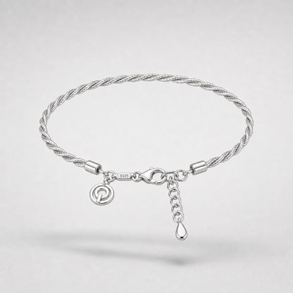Silver Aria Twist Bracelet product image 3