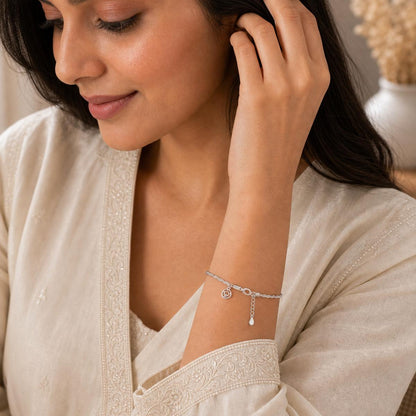 Silver Aria Twist Bracelet product image 6