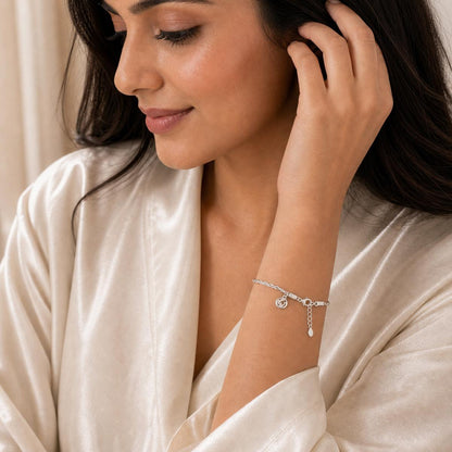 Silver Aria Twist Bracelet product image 4