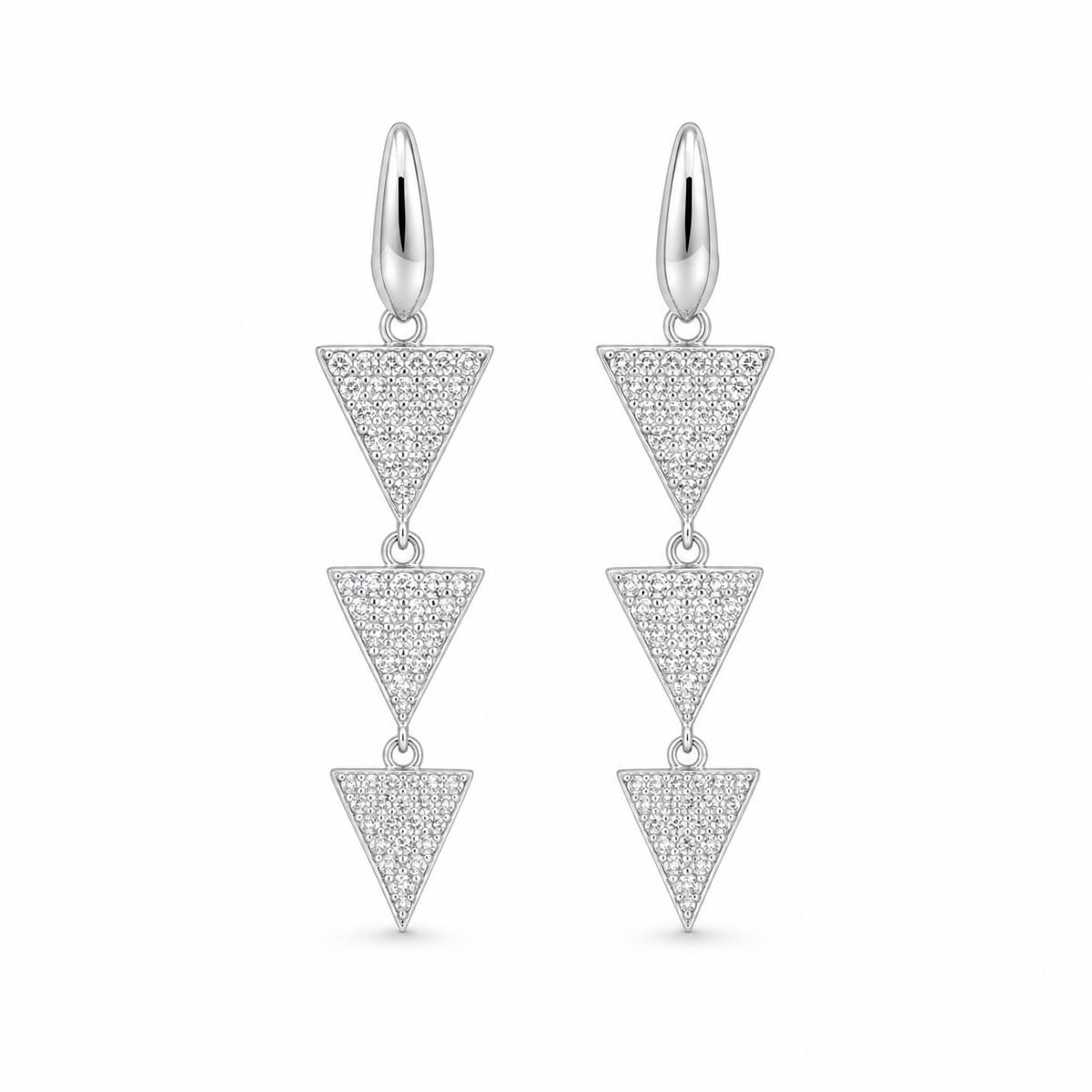Silver Astra Cascade Earrings product image 1