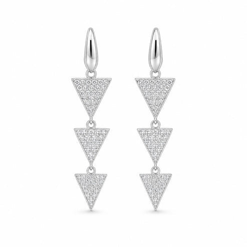 Silver Astra Cascade Earrings product image 1