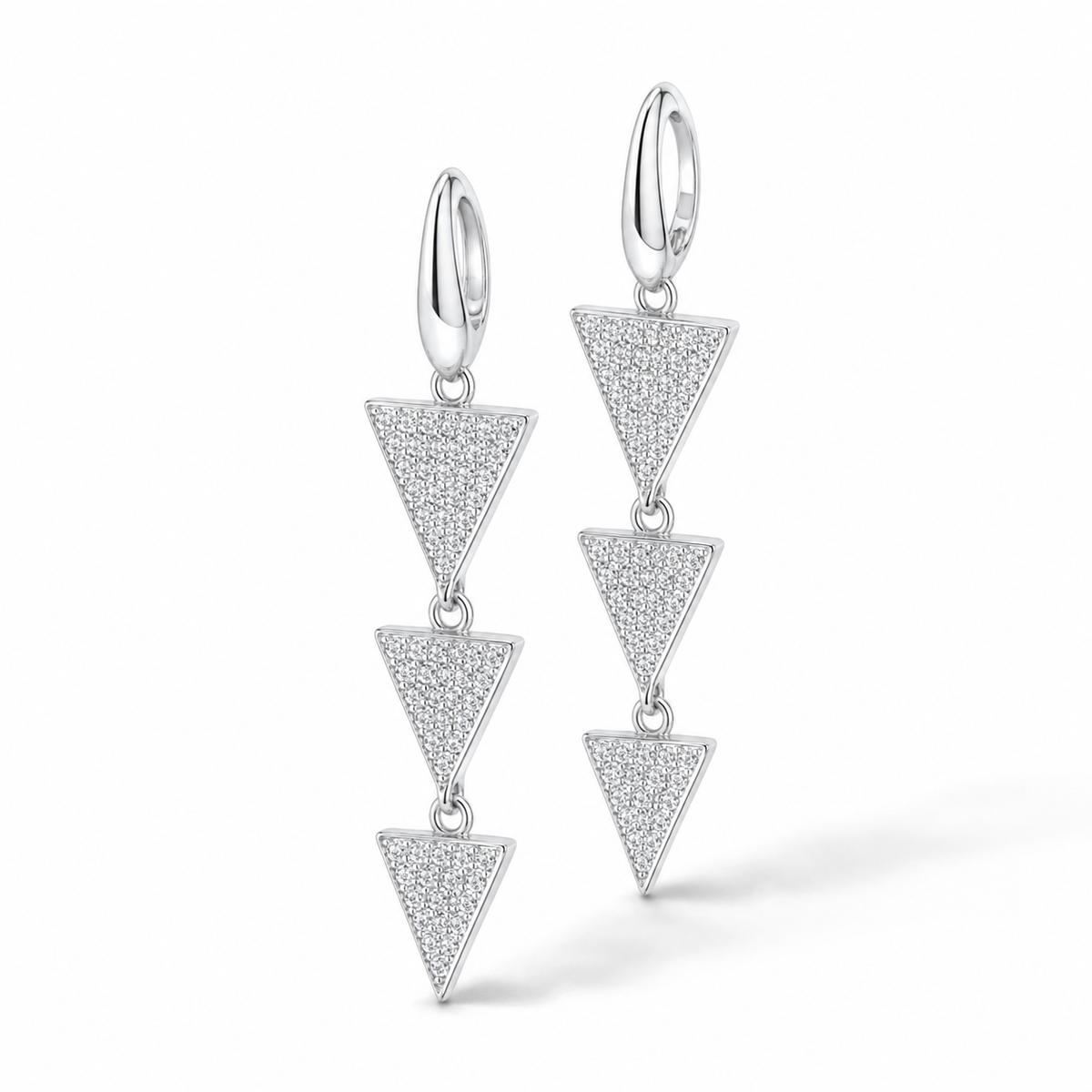 Silver Astra Cascade Earrings product image 2
