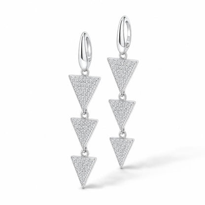 Silver Astra Cascade Earrings product image 2