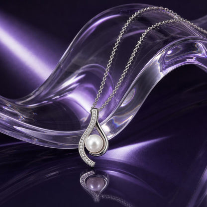 Silver Aurelia Paisley Pendant product image 7