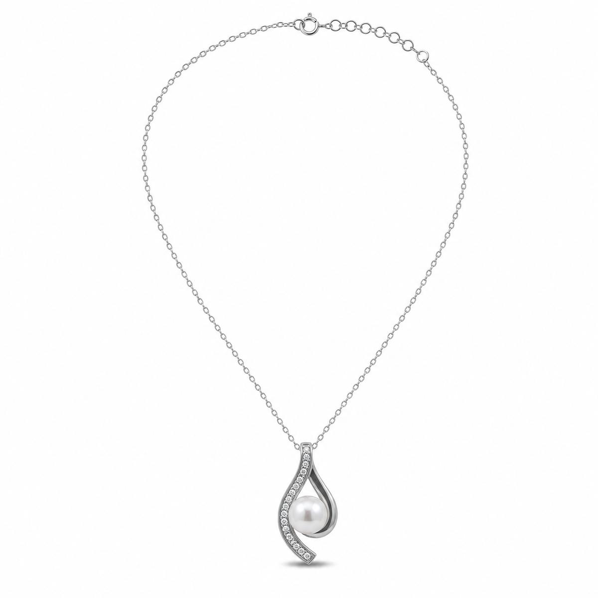 Silver Aurelia Paisley Pendant product image 1