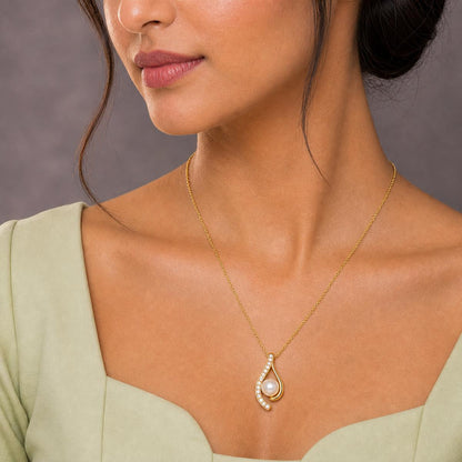 Silver Aurelia Paisley Pendant product image 6