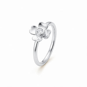 Silver Blossom Charm Ring product image 1