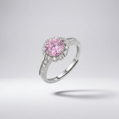 Silver Blush Crown Ring product image 1