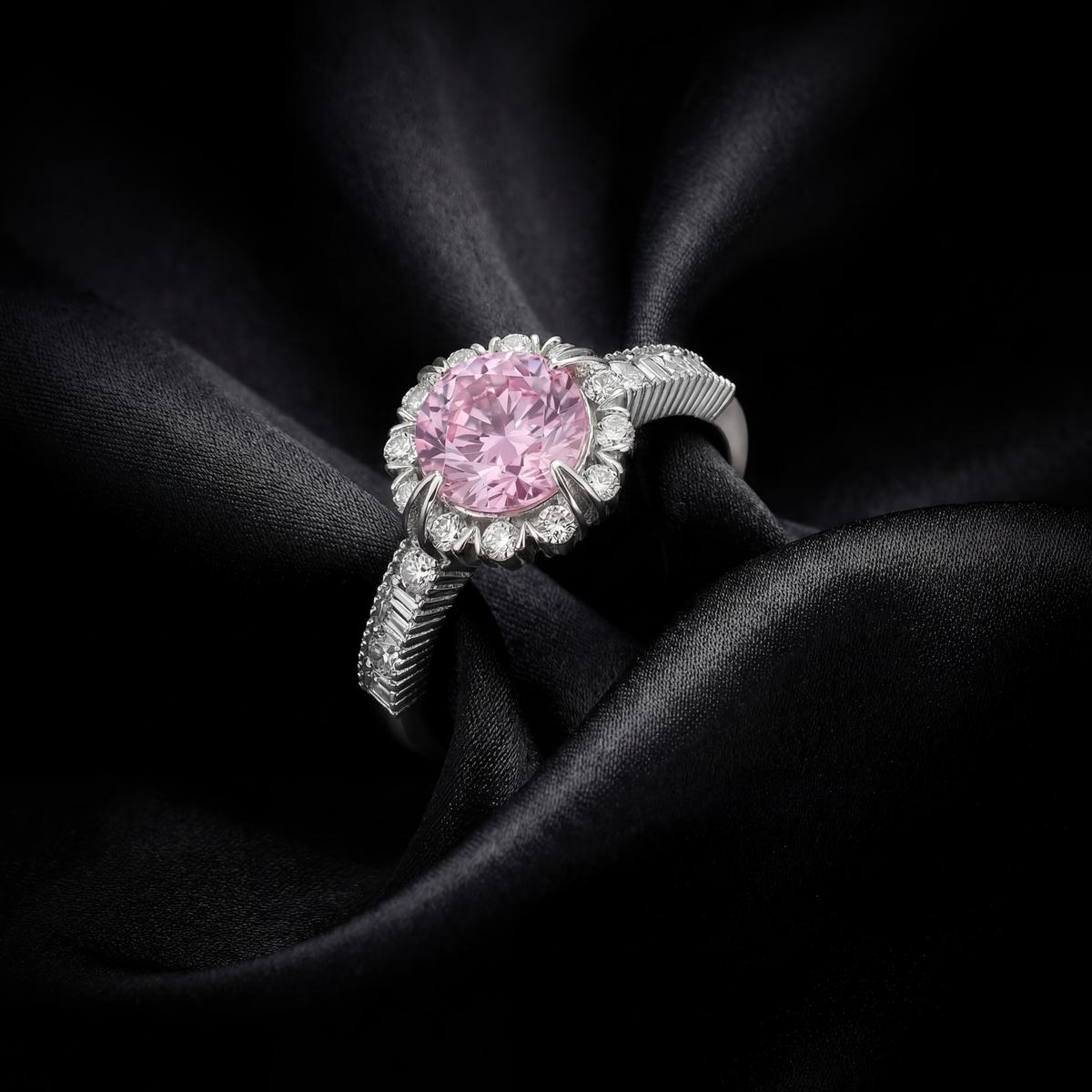 Silver Blush Crown Ring product image 2