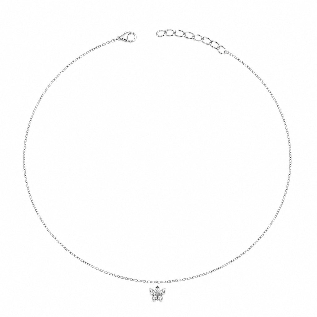 Silver Butterfly Spark Anklet product image 1