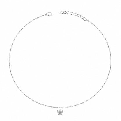 Silver Butterfly Spark Anklet product image 1