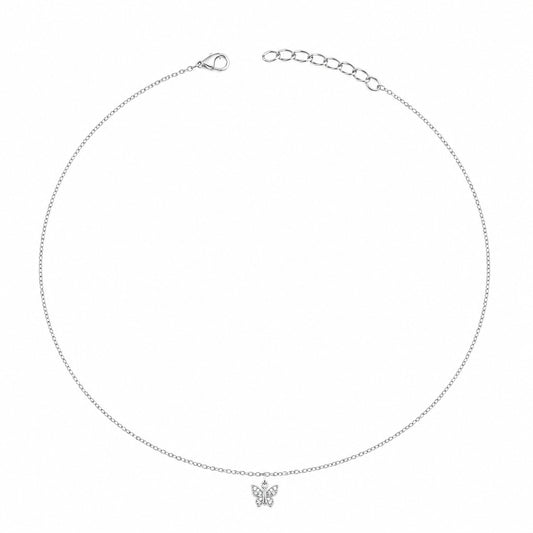 Silver Butterfly Spark Anklet product image 1