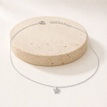Silver Butterfly Spark Anklet product image 2