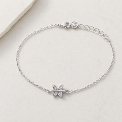 Silver Butterfly Spark Anklet product image 1
