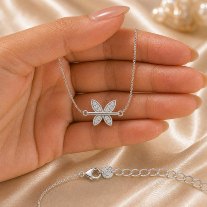 Silver Butterfly Spark Anklet product image 10