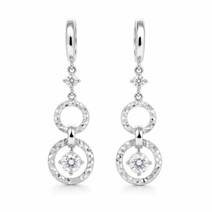 Silver Celeste Orbit Earrings product image 1