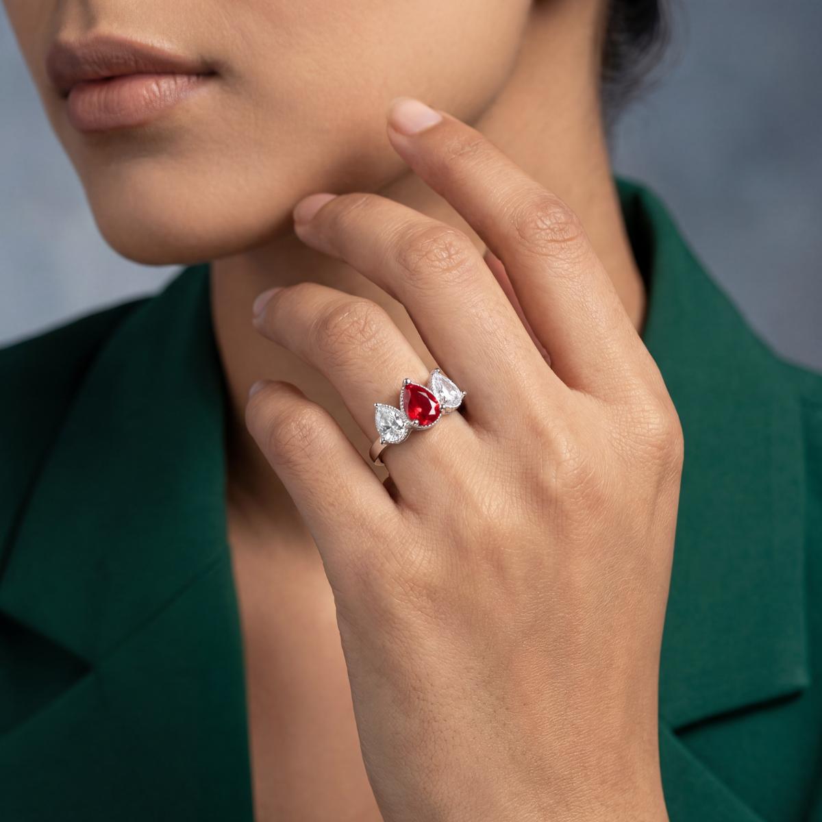 Silver Crimsona Ring product image 8
