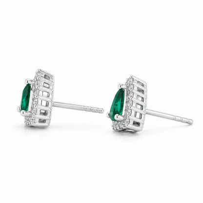 Silver Emera Trillion Earrings product image 3