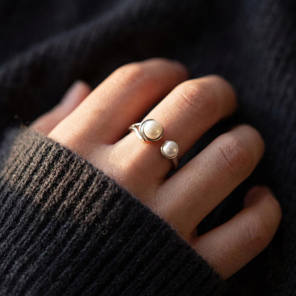 Silver Adjustable Harmony Ring product image 6