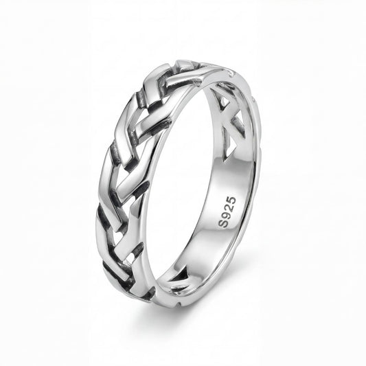 Silver Interlock Ring product image 1