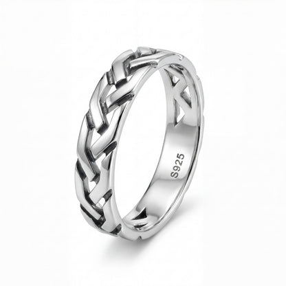 Silver Interlock Ring product image 1