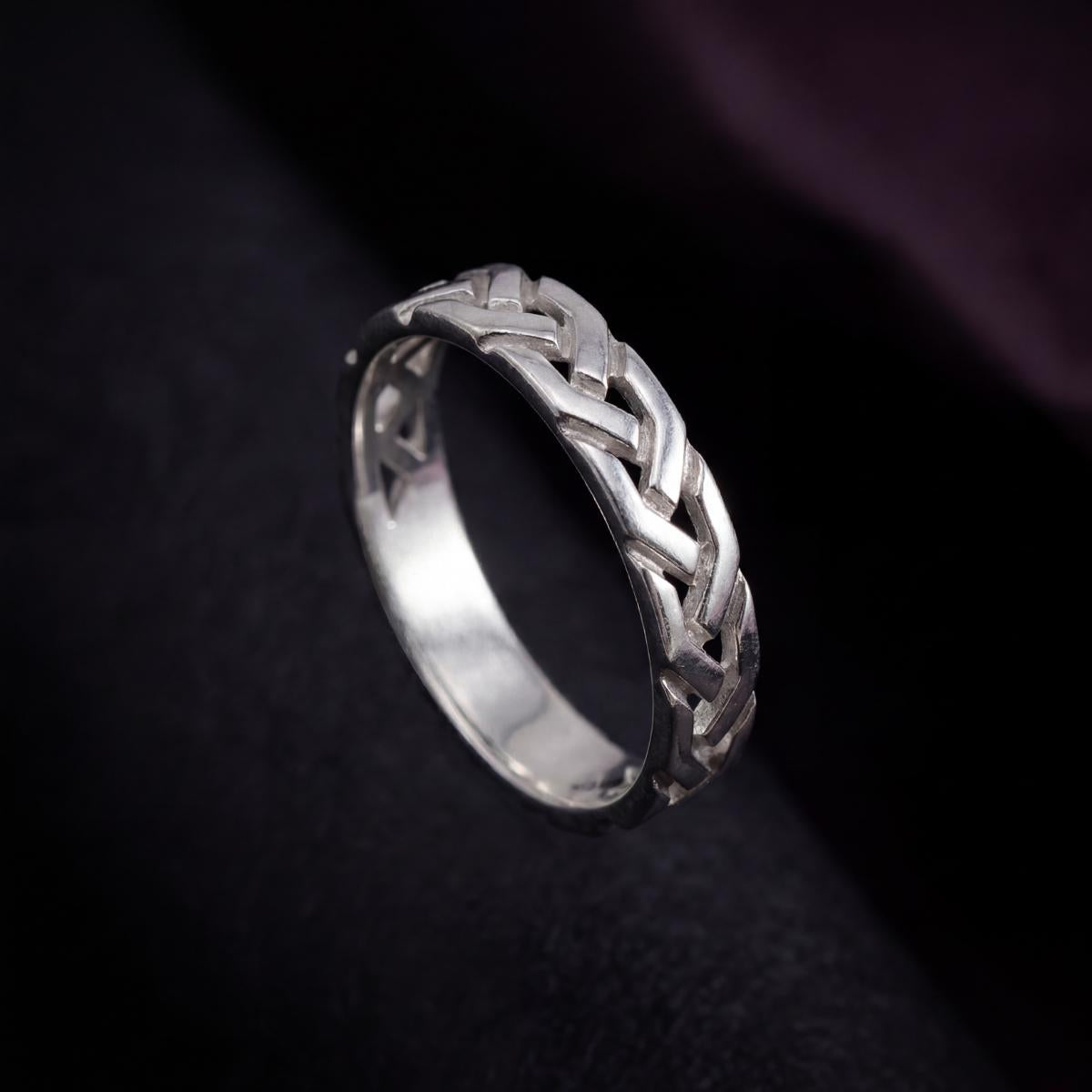 Silver Interlock Ring product image 2