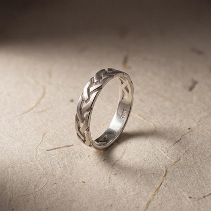 Silver Interlock Ring product image 3