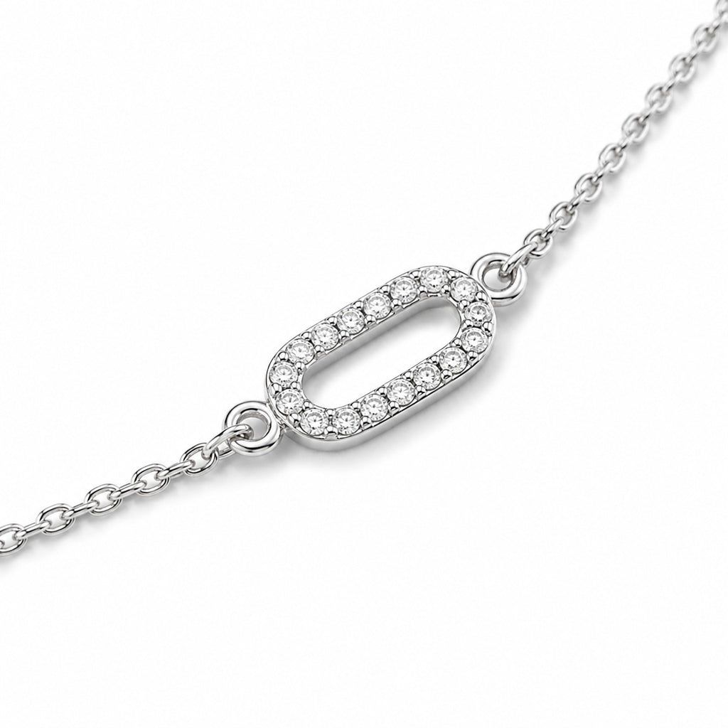 Silver Lumiere Link Anklet product image 2