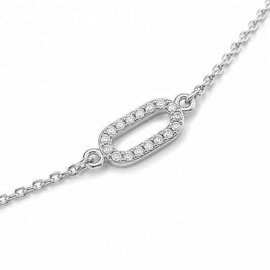 Silver Lumiere Link Anklet product image 2
