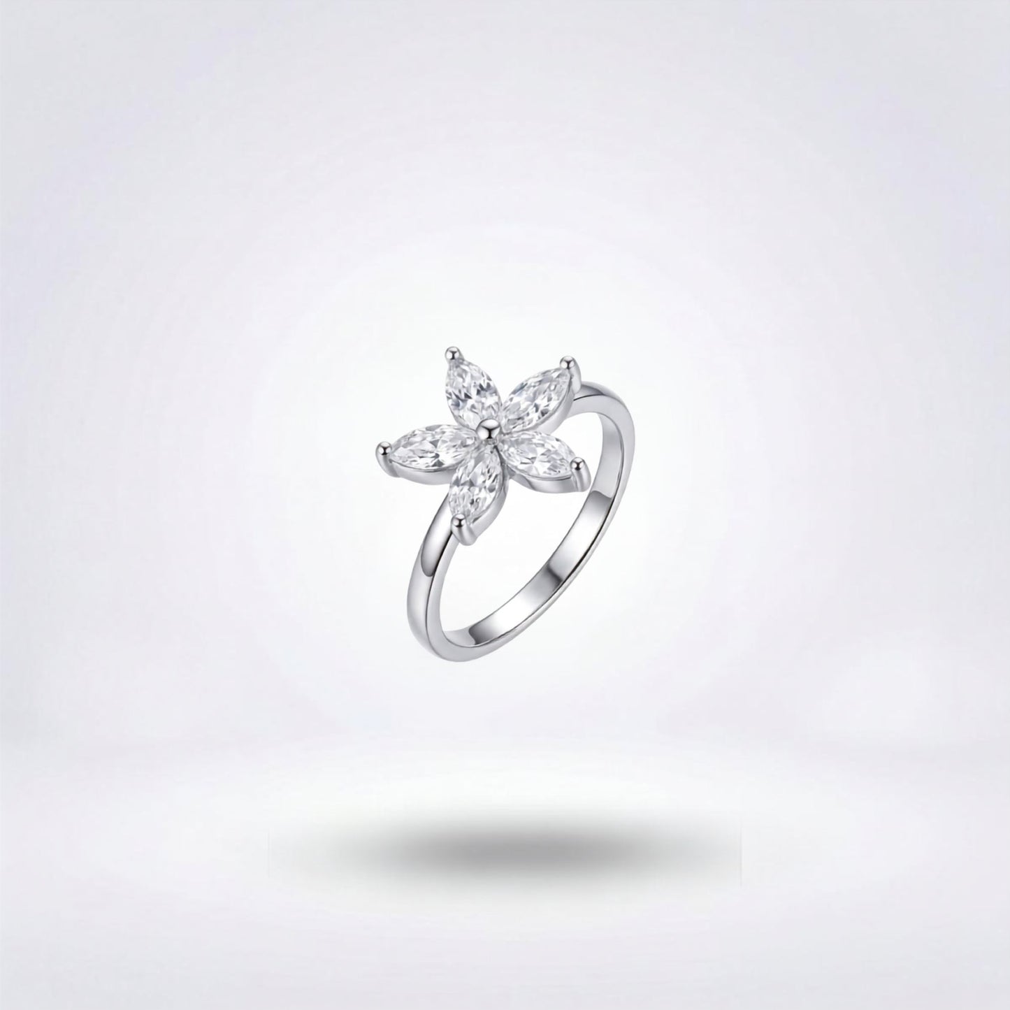 Silver Luna Petal Ring product image 6