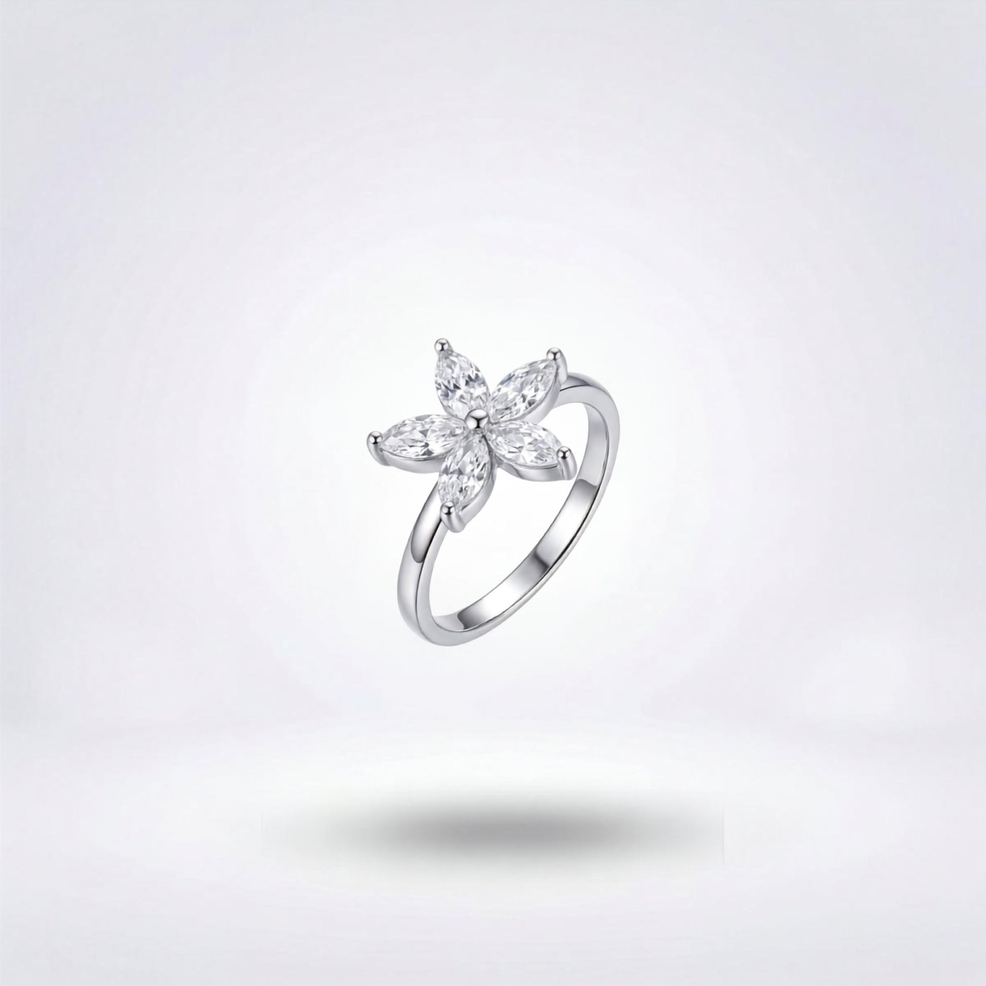 Silver Luna Petal Ring product image 6