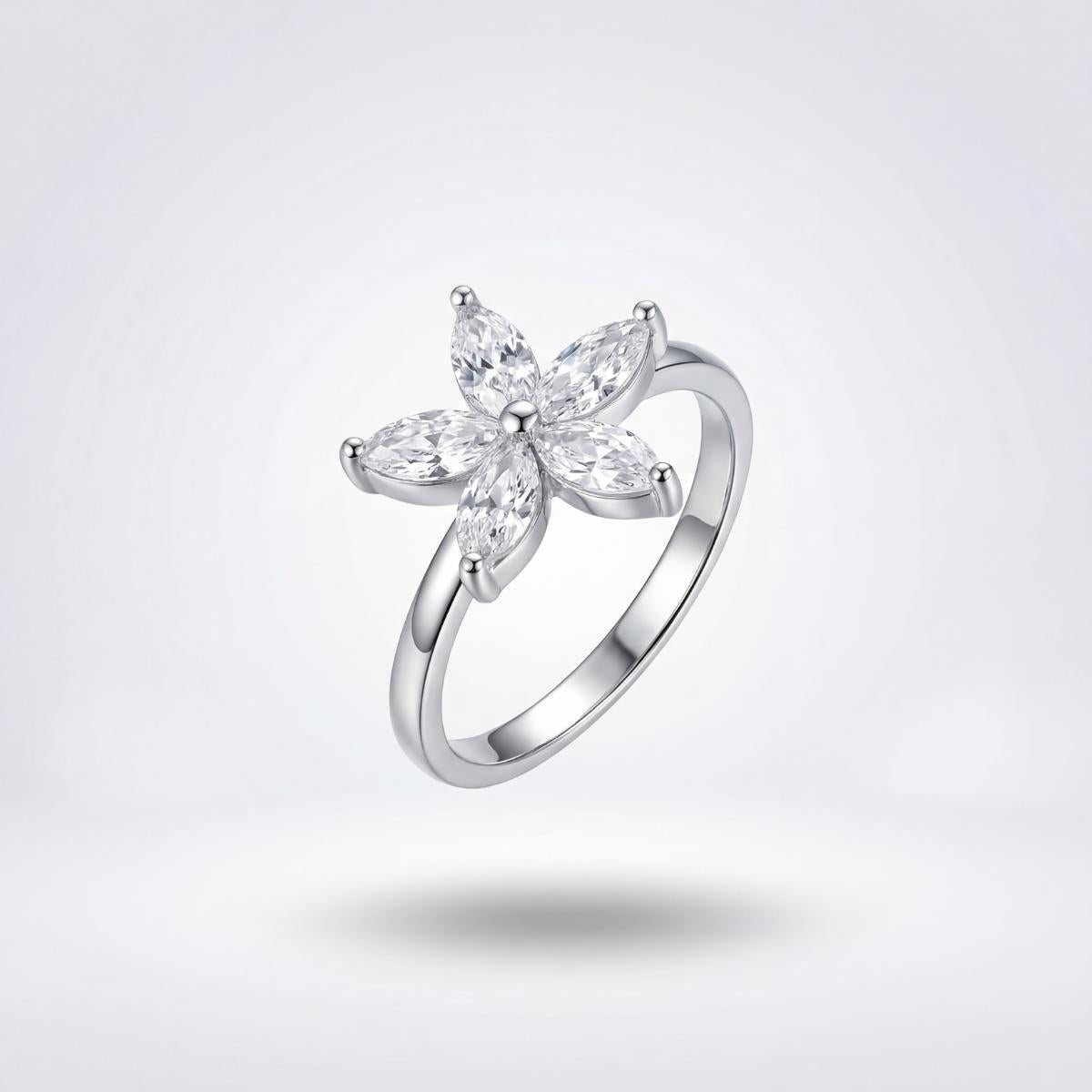 Silver Luna Petal Ring product image 1
