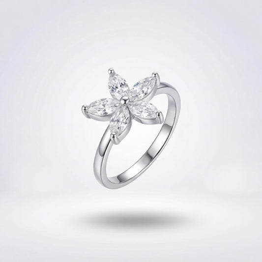 Silver Luna Petal Ring product image 1