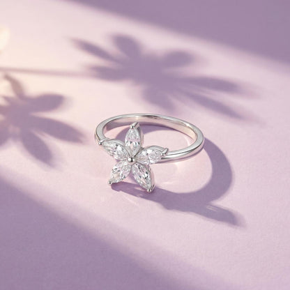 Silver Luna Petal Ring product image 2