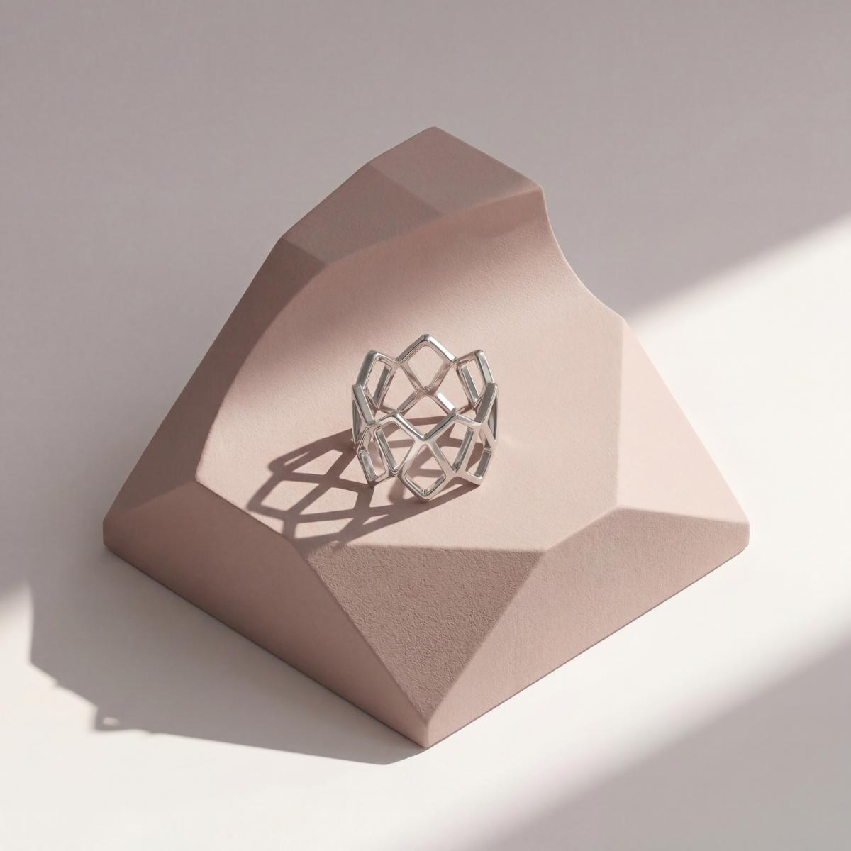Silver Mesh Ring product image 5