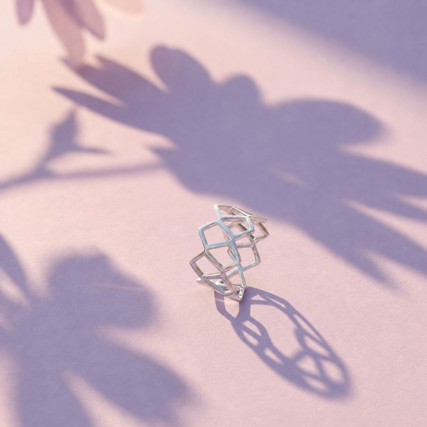 Silver Mira Pear Halo Pendant product image 4