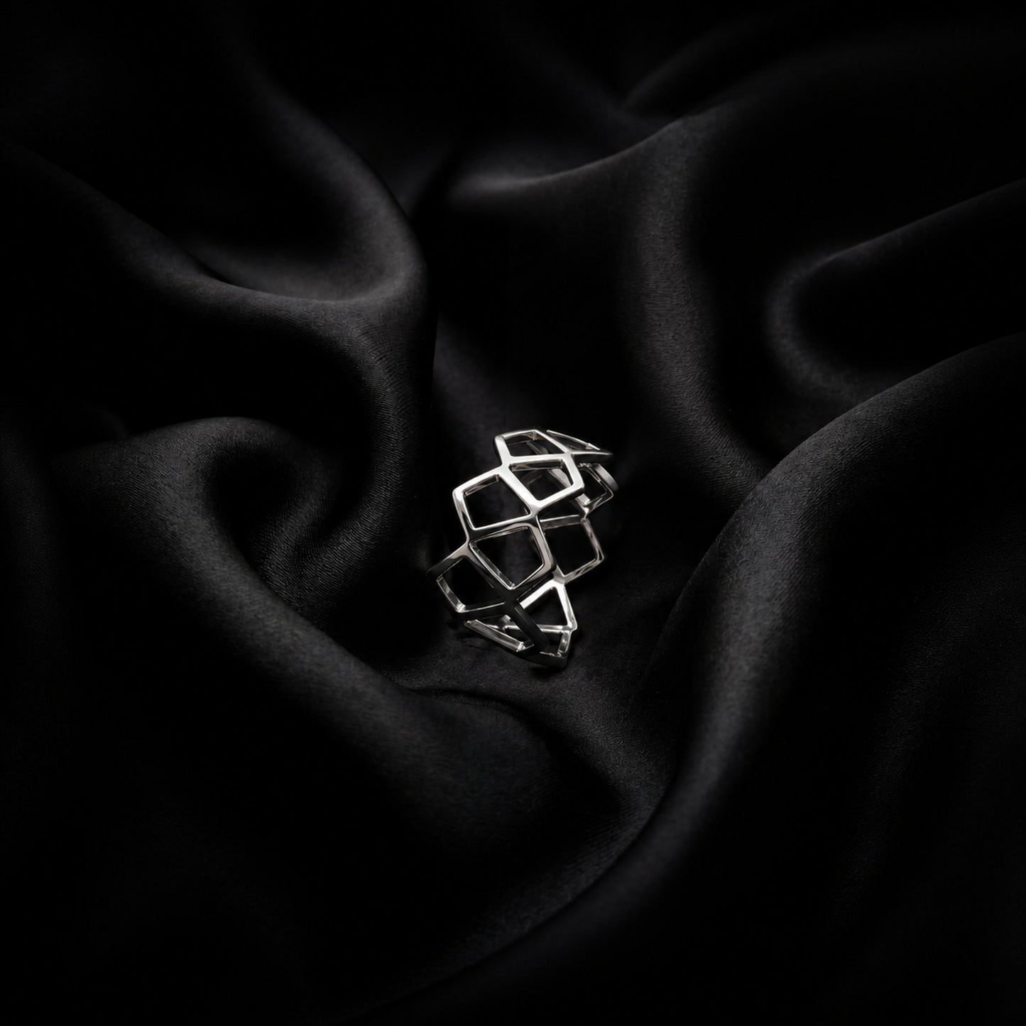 Silver Mira Pear Halo Pendant product image 8