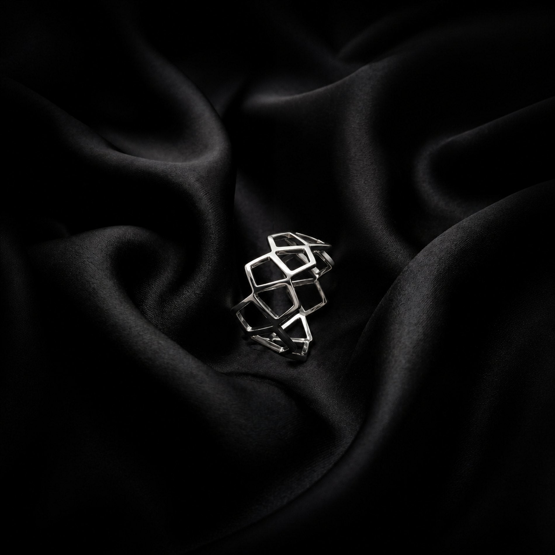 Silver Mira Pear Halo Pendant product image 8