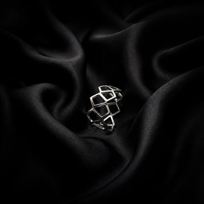 Silver Mira Pear Halo Pendant product image 8