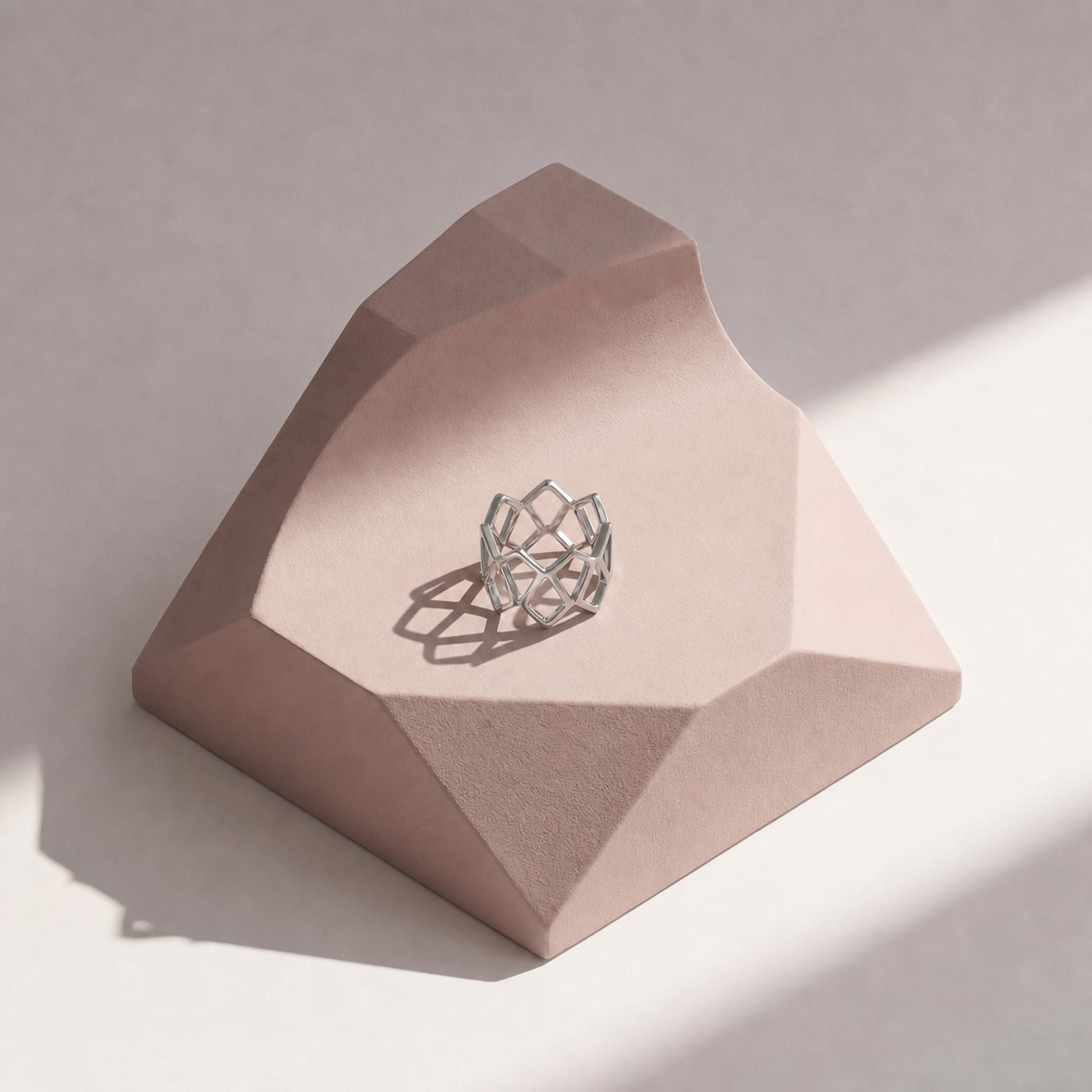 Silver Mira Pear Halo Pendant product image 10