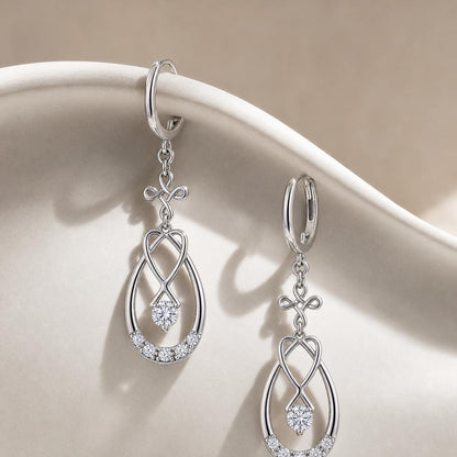 Silver Mira Teardrop Earrings product image 4