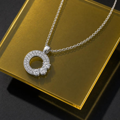 Silver Moonlit Crescent Pendant product image 7