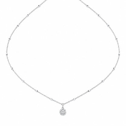 Silver Noir Orbit Pendant product image 1
