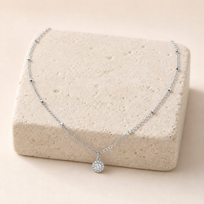 Silver Noir Orbit Pendant product image 2