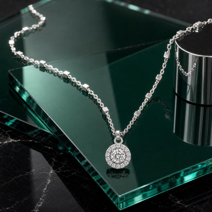 Silver Noir Orbit Pendant product image 3